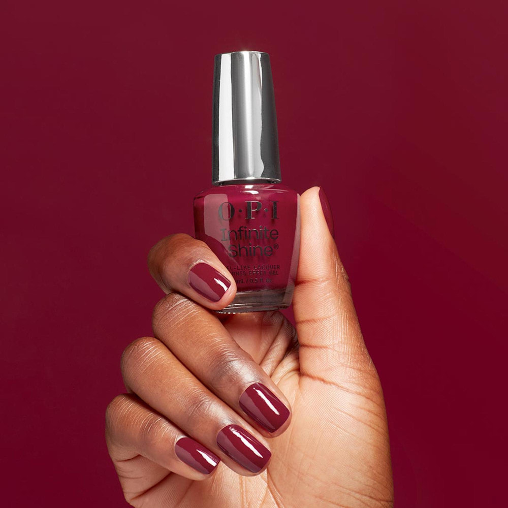Duo Base Coat, Top Coat et Durcisseur - 15ml Infinite Shine - Malaga Wine - 15 ml
