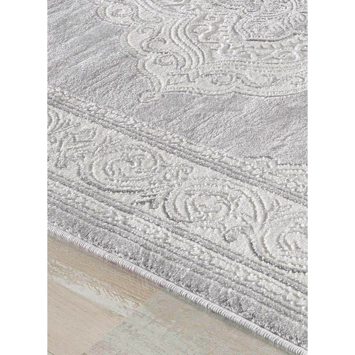 Tapis doux et souyeux tissé en relief FASULIN