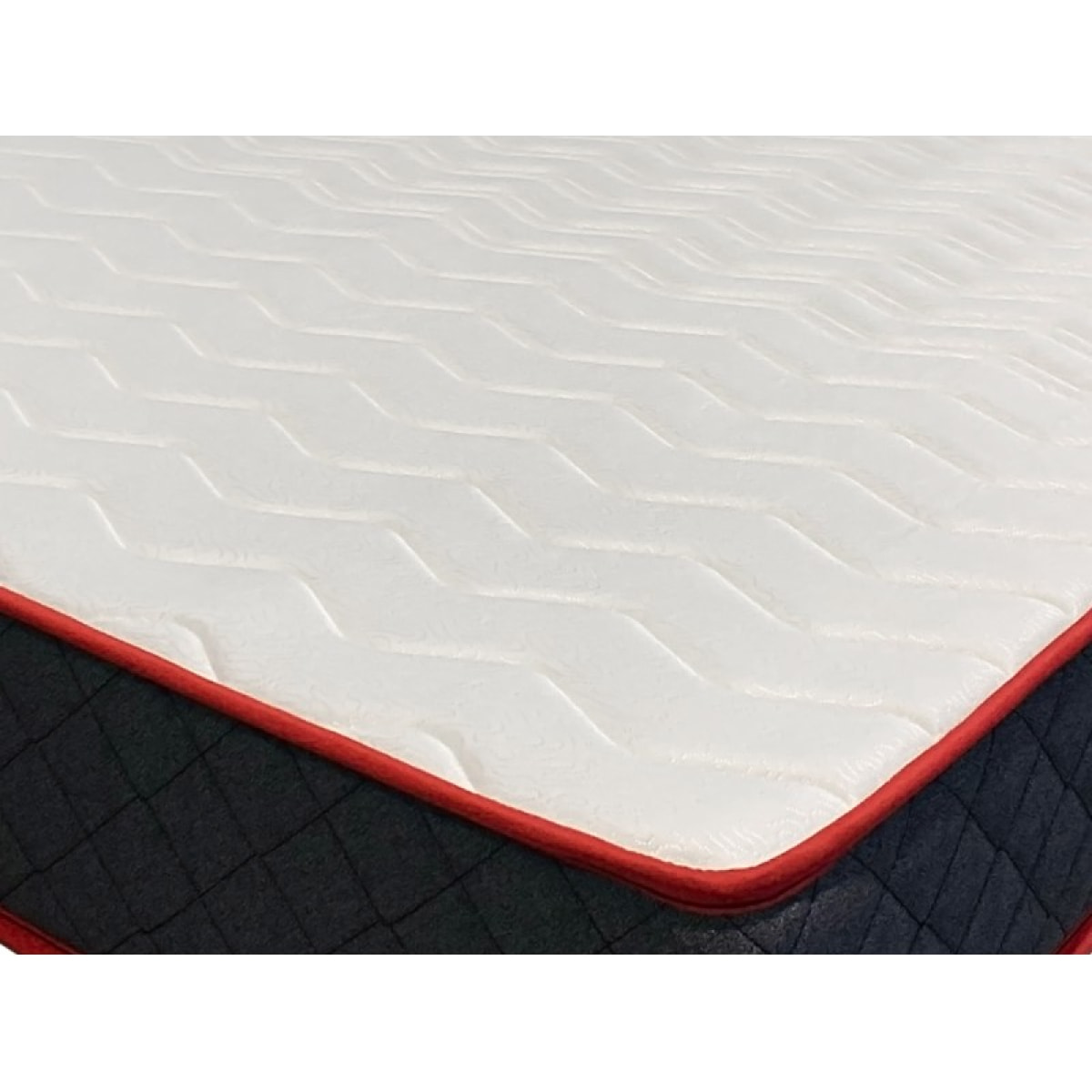 Ensemble lit coffre Venise & Matelas | Mémoire de Forme et Mousse aérée SYSTEME AIR-V | Espace de Stockage jusqu'à 900 L | Simili cuir | Blanc