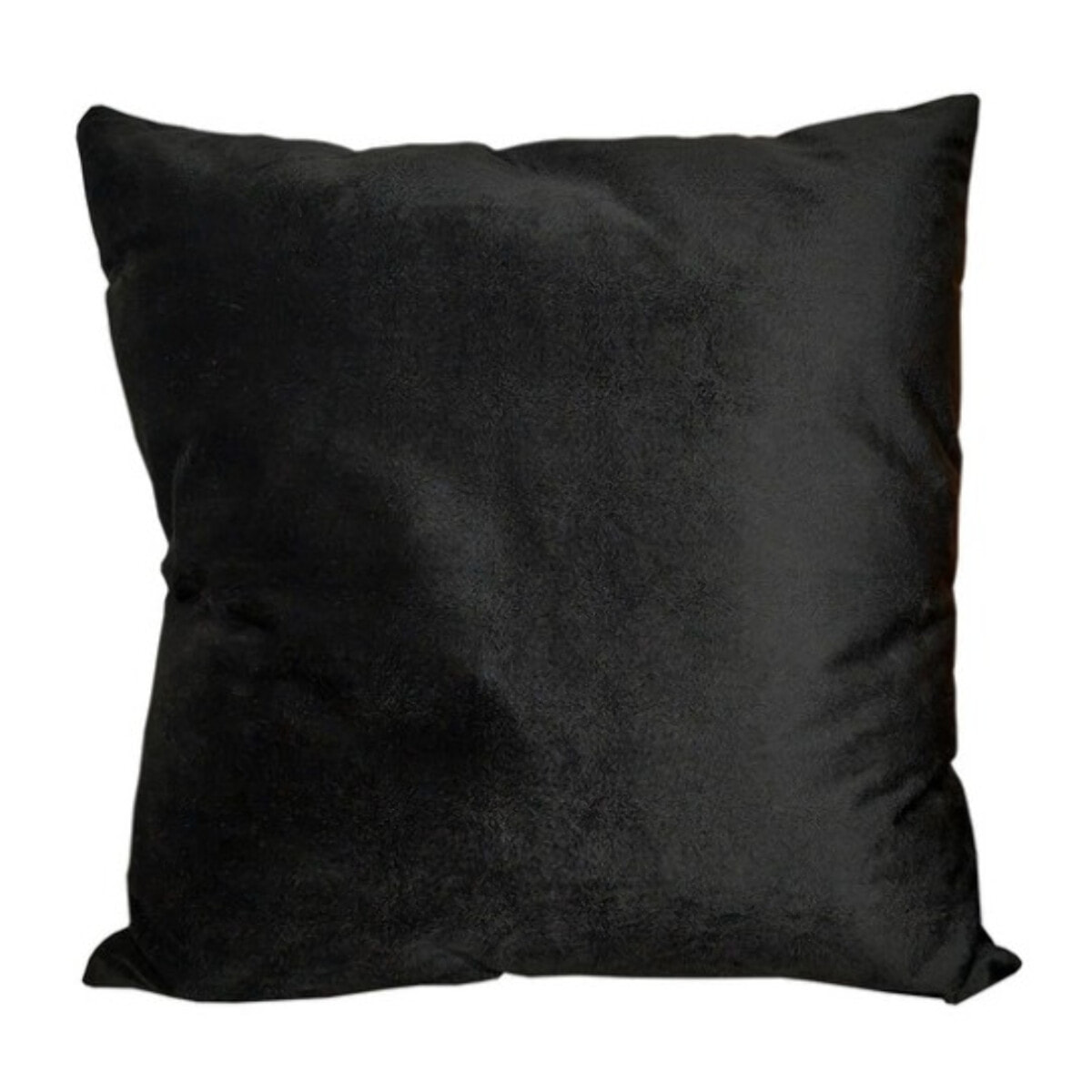 Coussin 45x45 velours noir motid doré cerf - BRAM