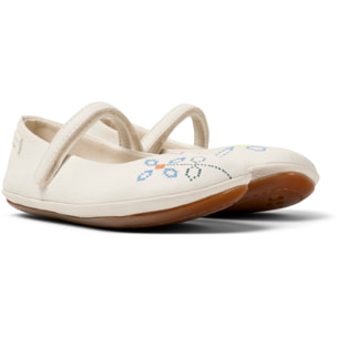 Bailarinas - CAMPER Right Twins - Blanco - Cuero liso