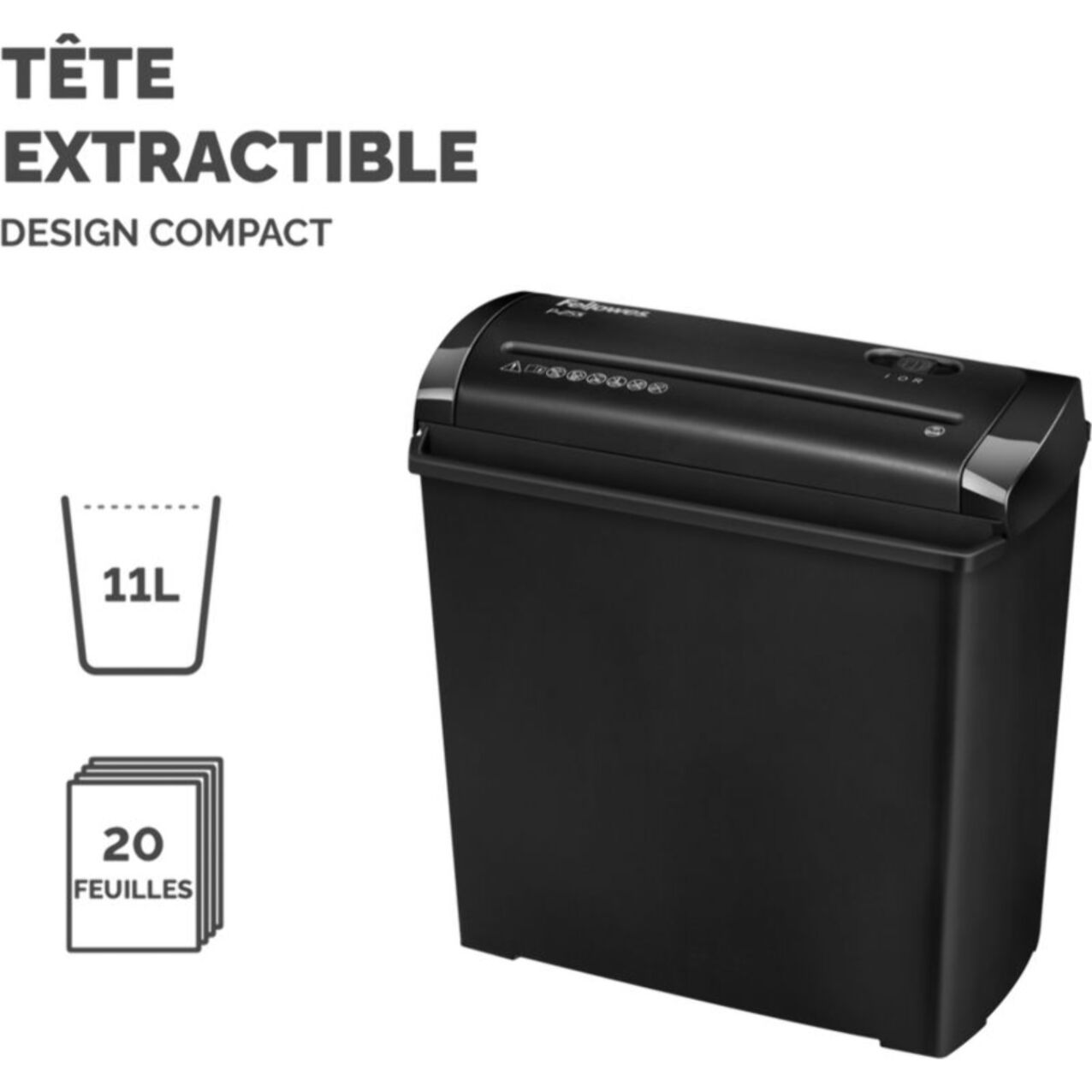 Destructeur FELLOWES P-25S