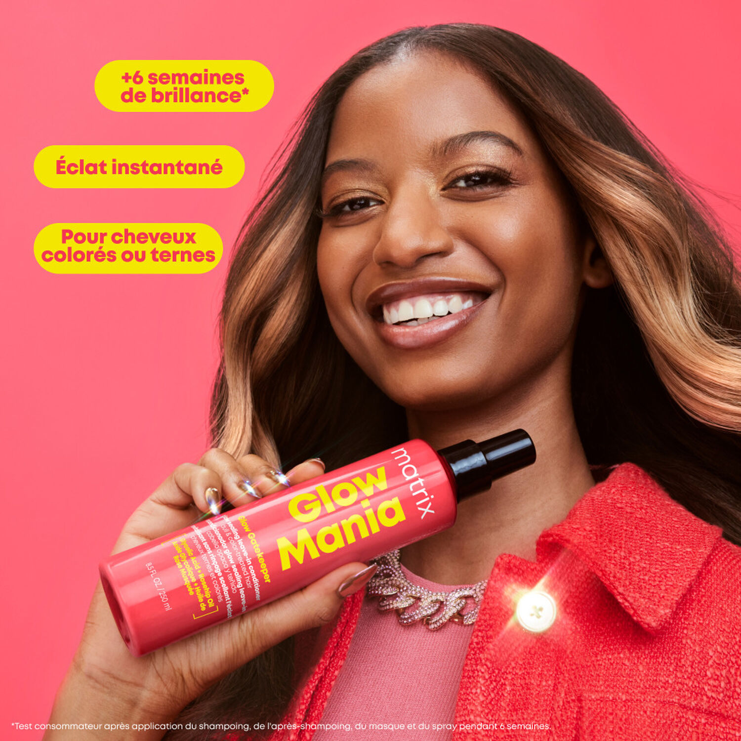 Glow Mania - Spray Revitalisant Sans Rinçage