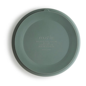 Mushie Plato Ventosa-Compartimentos Solid