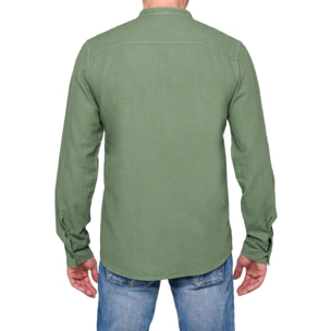 Camisa Hot Buttered Tongareva Verde militar