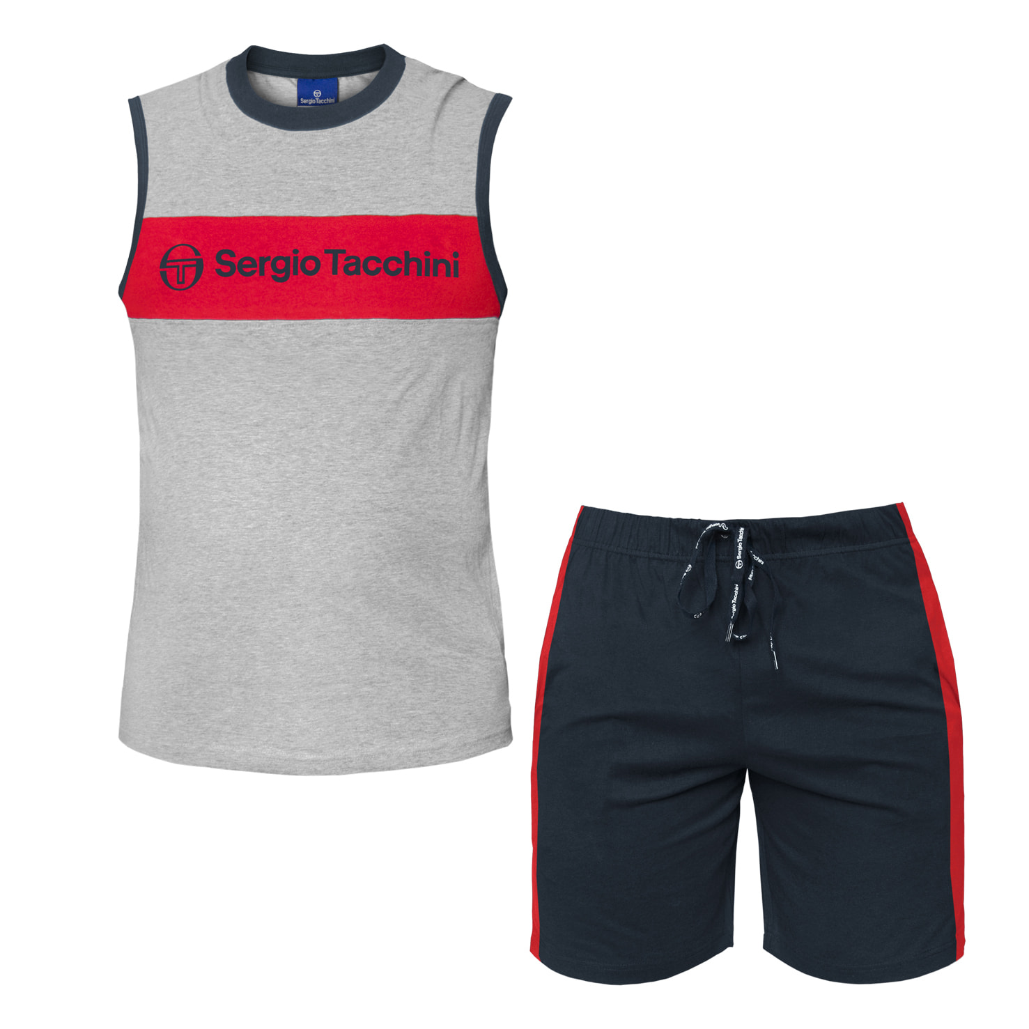 Pigiama Uomo SERGIO TACCHINI Cotone Manica Corta