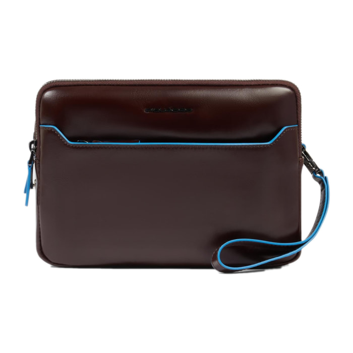 Piquadro Pochette uomo con chiusura a impronta digitale
