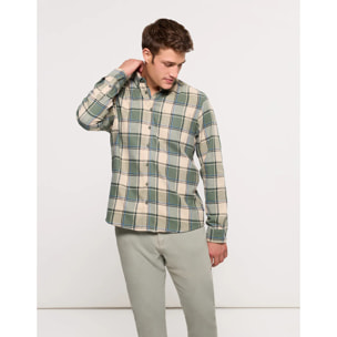 Camisa de Cuadros Verde - Martel