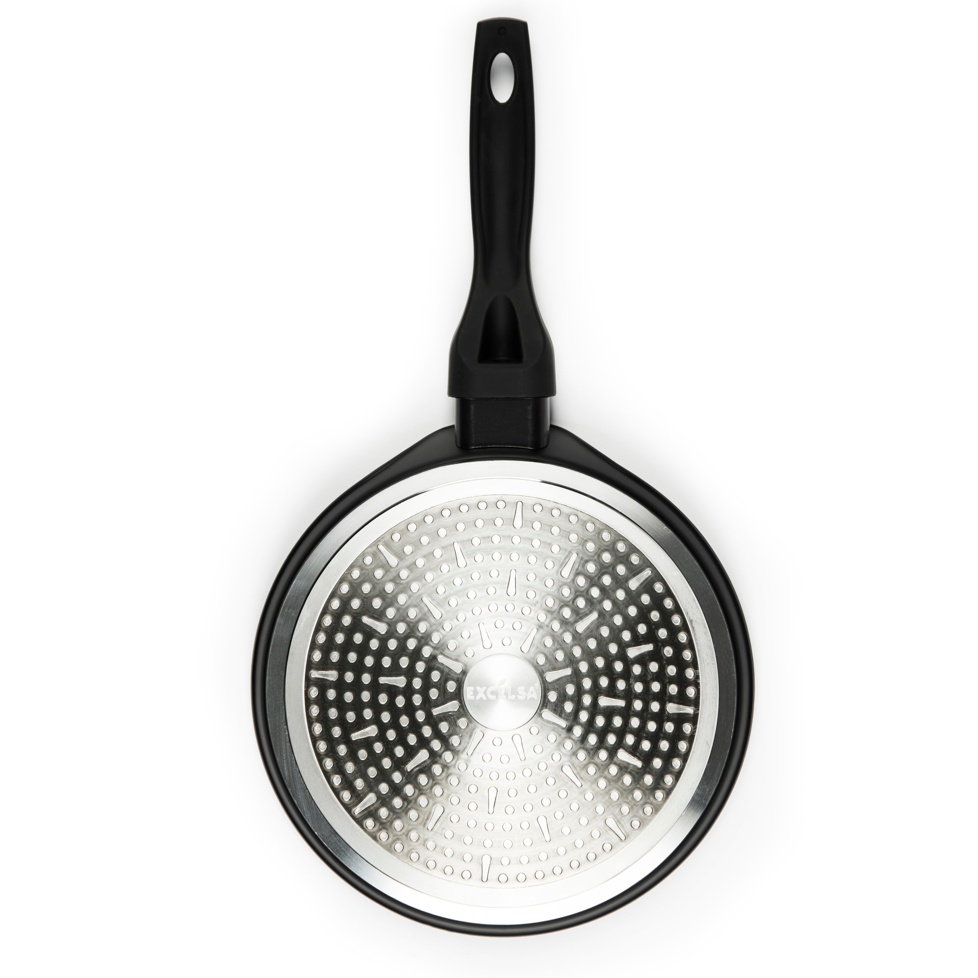 Crepiera 25 cm Excelsa – Ecoenergy, Alluminio Nero