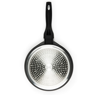 Crepiera 25 cm Excelsa – Ecoenergy, Alluminio Nero