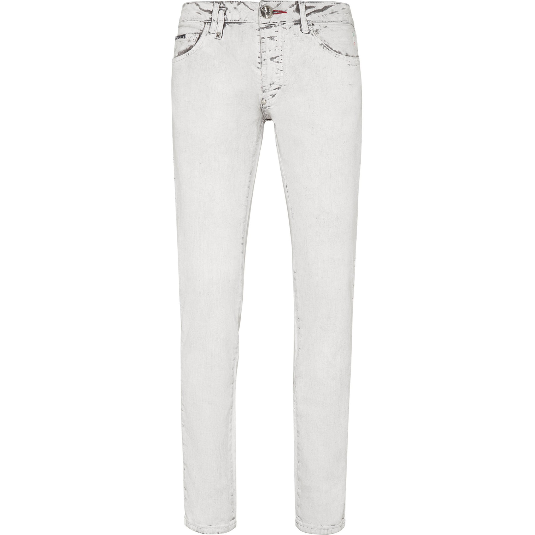 PHILIPP PLEIN Vaqueros de corte recto SKULL&BONES