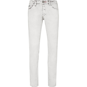 PHILIPP PLEIN Vaqueros de corte recto SKULL&BONES
