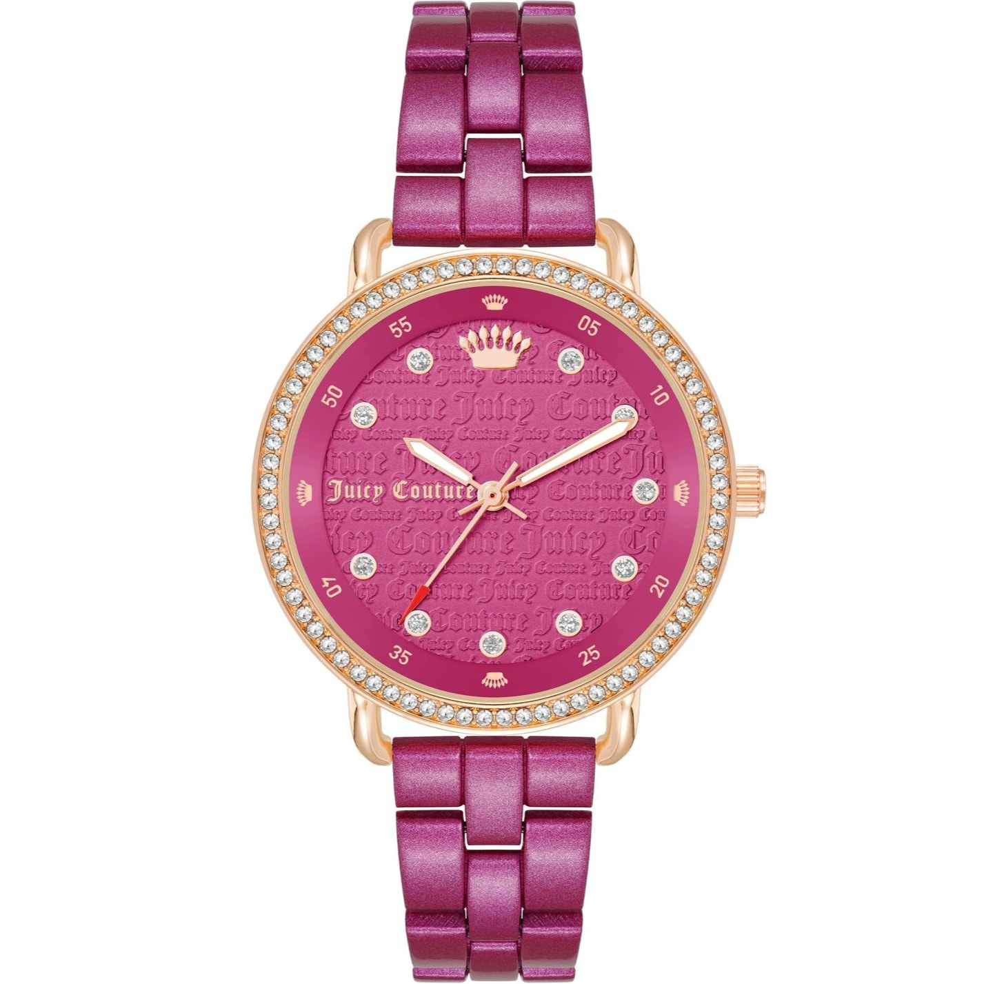 Reloj Juicy Couture JC1310RGHP Mujer Analogico Cuarzo con Correa de Metal