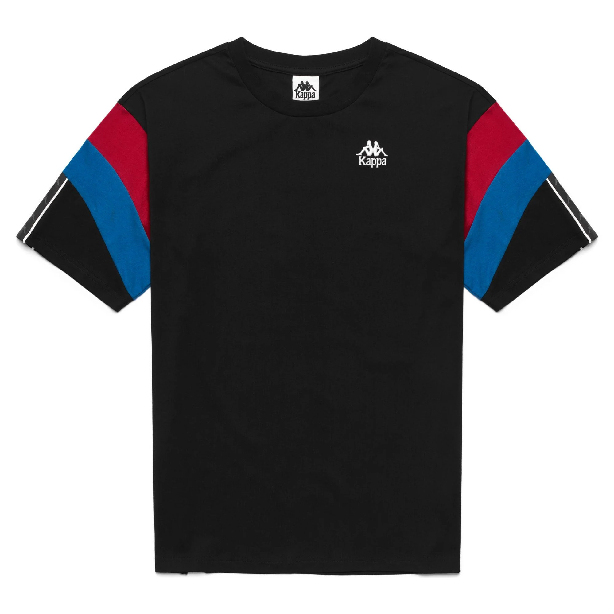 T-Shirts & Top Kappa Uomo 222 Banda Otto Nero