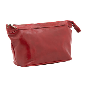 Pochette  unisex In Vera pelle Made in Italy 18x23x12 cm