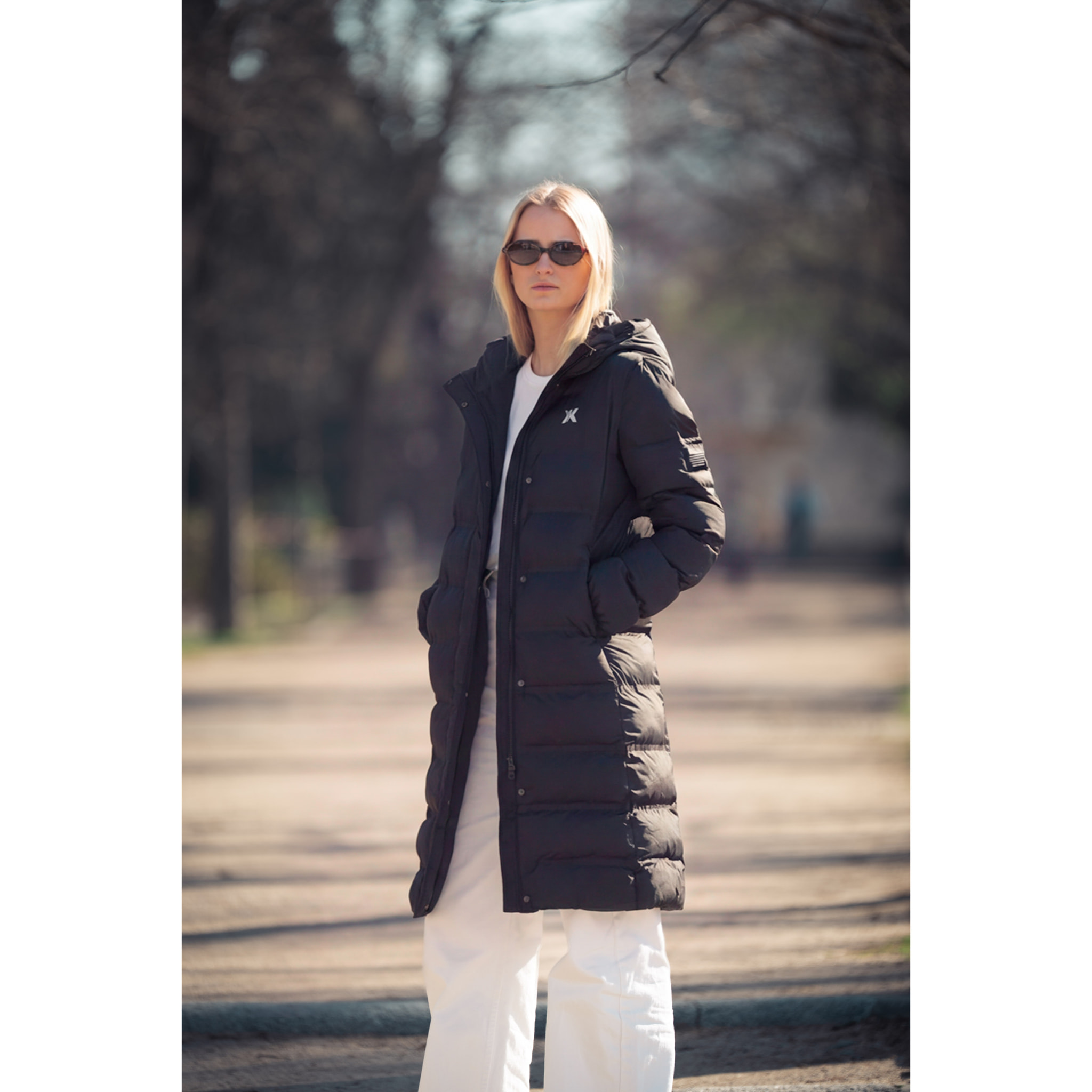Chaqueta para mujer KUSTOM URBS-4W - Negro