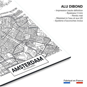 Tableau amsterdam netherlands Tableau alu Dibond