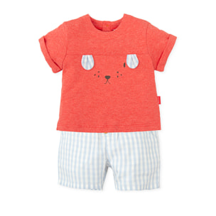 Conjunto 2 pzas- - Rojo