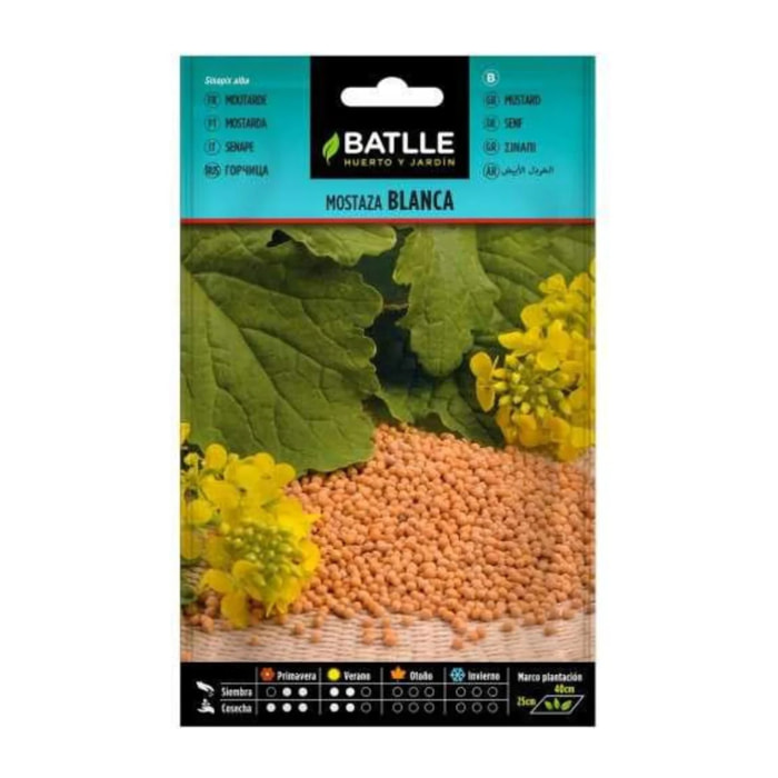 Semillas de Mostaza blanca  Batlle