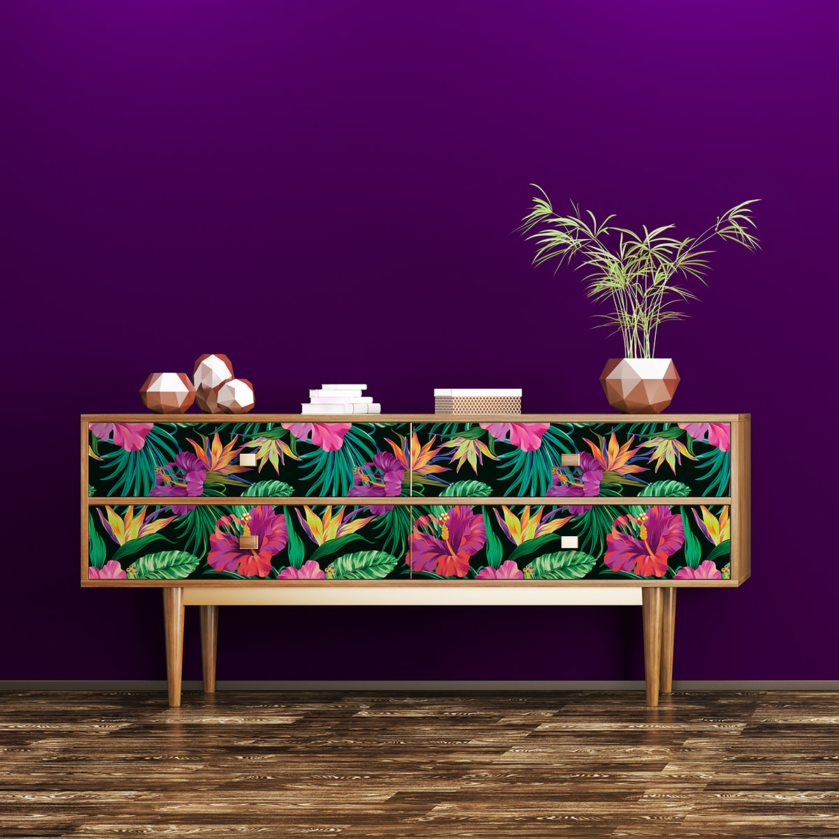 Sticker meuble tropical Hitiaa O Te Ra 60 x 90 cm