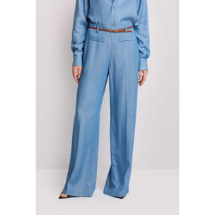 Kocca - Pantaloni eleganti extra-wide Donna, Tinta unita