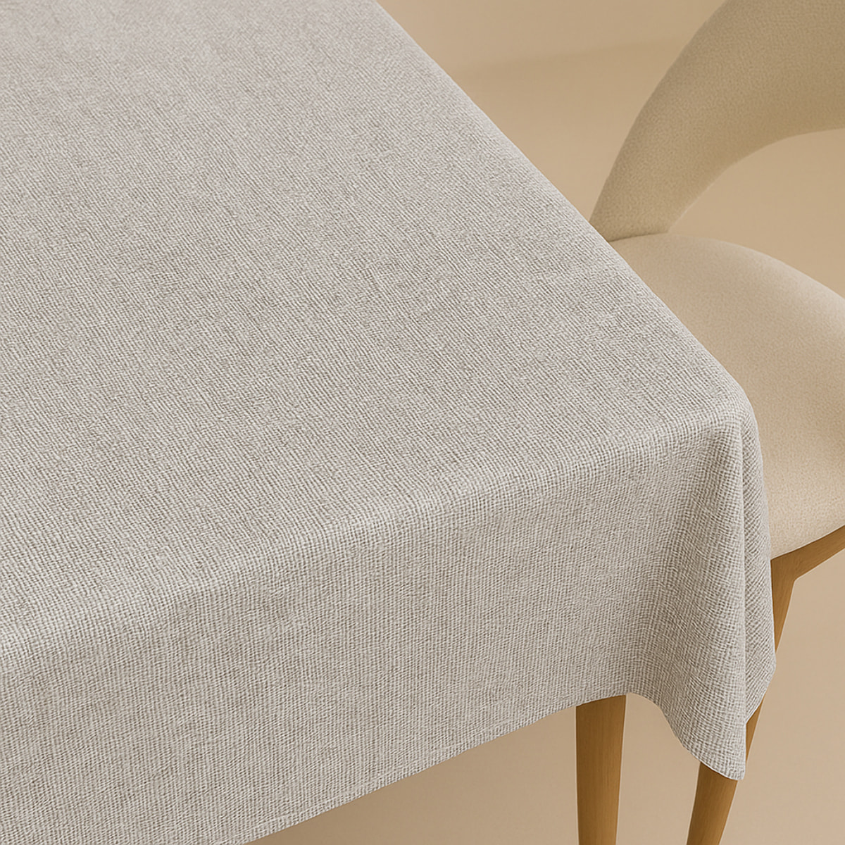 Naturals - Mantel de Tela Estampado - Antimanchas - 100% Algodón - Half panamá - Sacchio