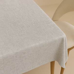 Naturals - Mantel de Tela Estampado - Antimanchas - 100% Algodón - Half panamá - Sacchio