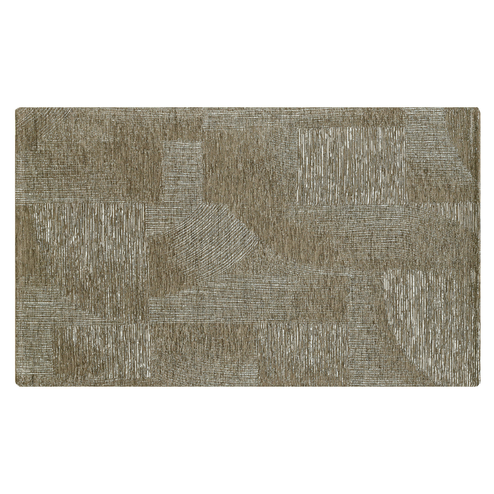 Tappeto Jacquard Ideale Salotto Camera Ingresso Made In Italy Antiscivolo, Lavabile, Morbido Disegno Graffio Fango By Suardi