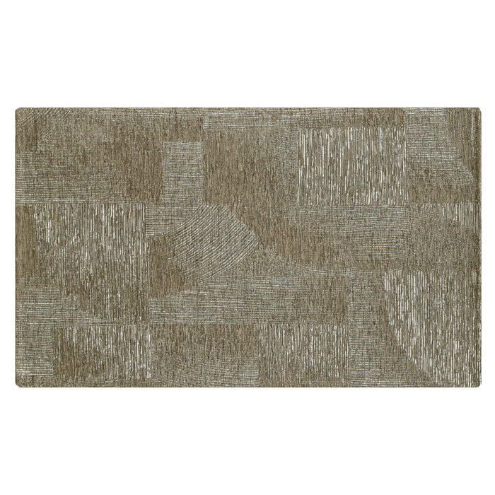 Tappeto Jacquard Ideale Salotto Camera Ingresso Made In Italy Antiscivolo, Lavabile, Morbido Disegno Graffio Fango By Suardi