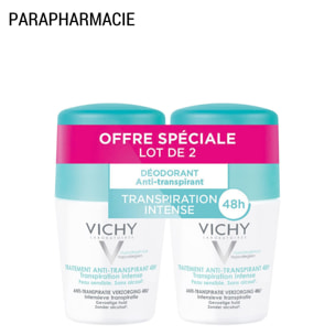 Anti-Transpirant Intense 48H - Roll-On Déodorant 2x50 ml