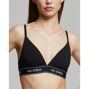 Bralette no stress cotone organico