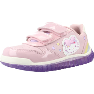 Zapatillas Niña de la marca GEOX  modelo B6661B 05402 B LIGHTYLOO ROSA