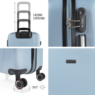 Maleta Itaca Tiber Set De 3 Unidades Azul Claro