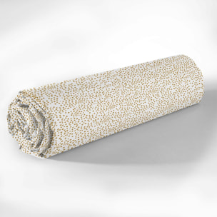 Drap housse coton 57 fils imprime alma