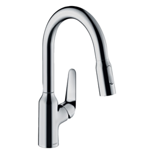 Mitigeur cuisine Focus M42 avec douchette extractible 1 jet