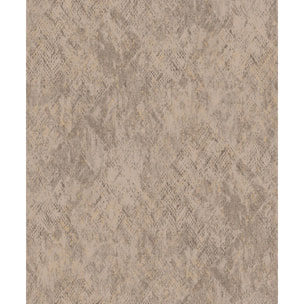 Papier peint effet peau serpent beige doré