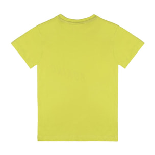 T-shirt da bambino in cotone Leone Denim Blue