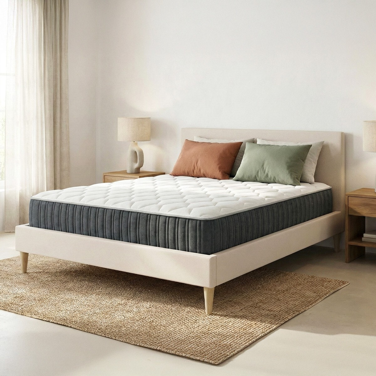 Matelas mémoire de forme - Mousse Ergo HR - MEMO PRESTIGE