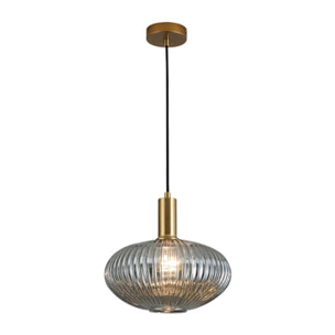 ANTIGONE Lampada a sospensione Bronzo/Grigio
