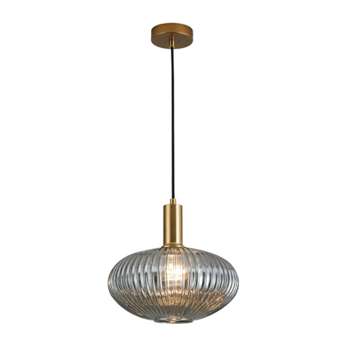 ANTIGONE Lampada a sospensione Bronzo/Grigio