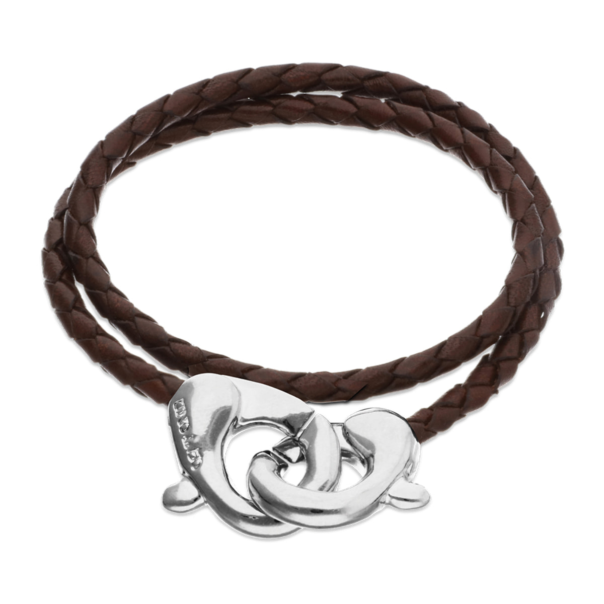 Pulsera SER INSEPARABLE MARRON L