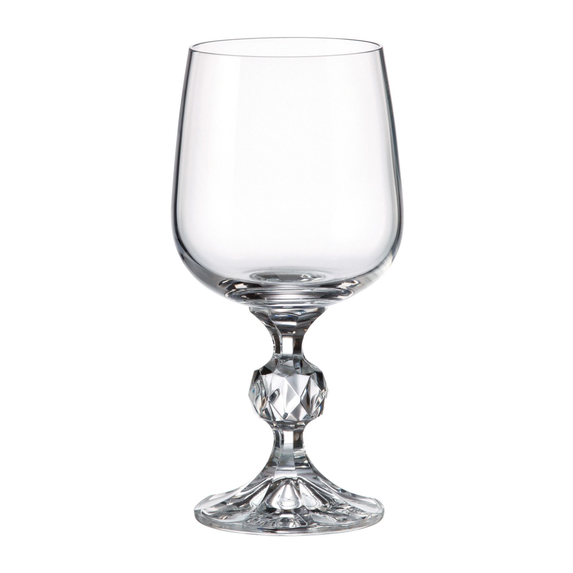Lot de 3 verres à pied en cristallin 23cl MATIGNON