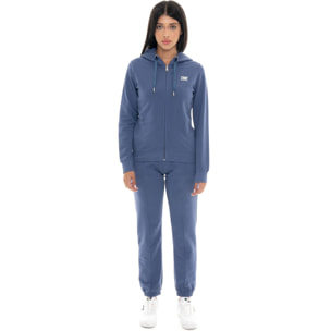 Chándal de invierno para mujer con capucha y cremallera Leone 1947 Never Without