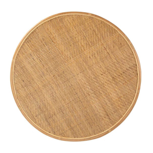 Mesa Comedor Bambu Natural 120x120x77 Cm