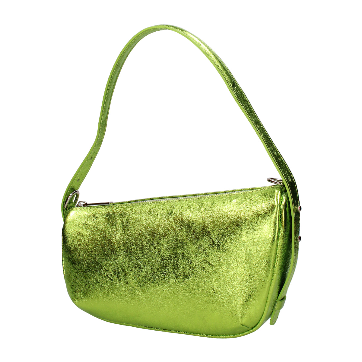 Borsa a spalla da donna In Vera pelle Made in Italy 26x15x10 cm