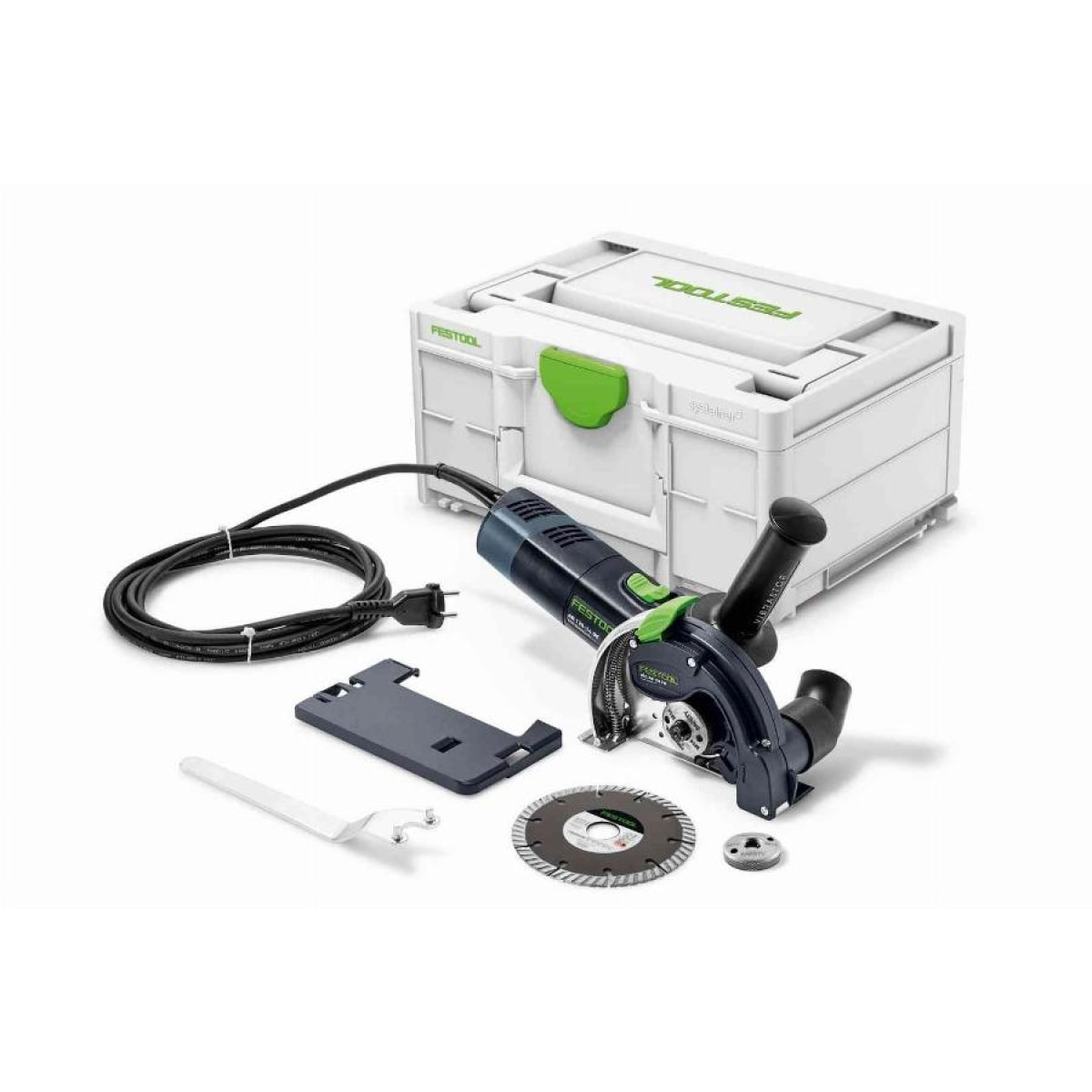 Système de tronçonnage à main levée FESTOOL DSC-AG 125 FH-Plus - Avec disque diamant Ø 125 mm - 576552