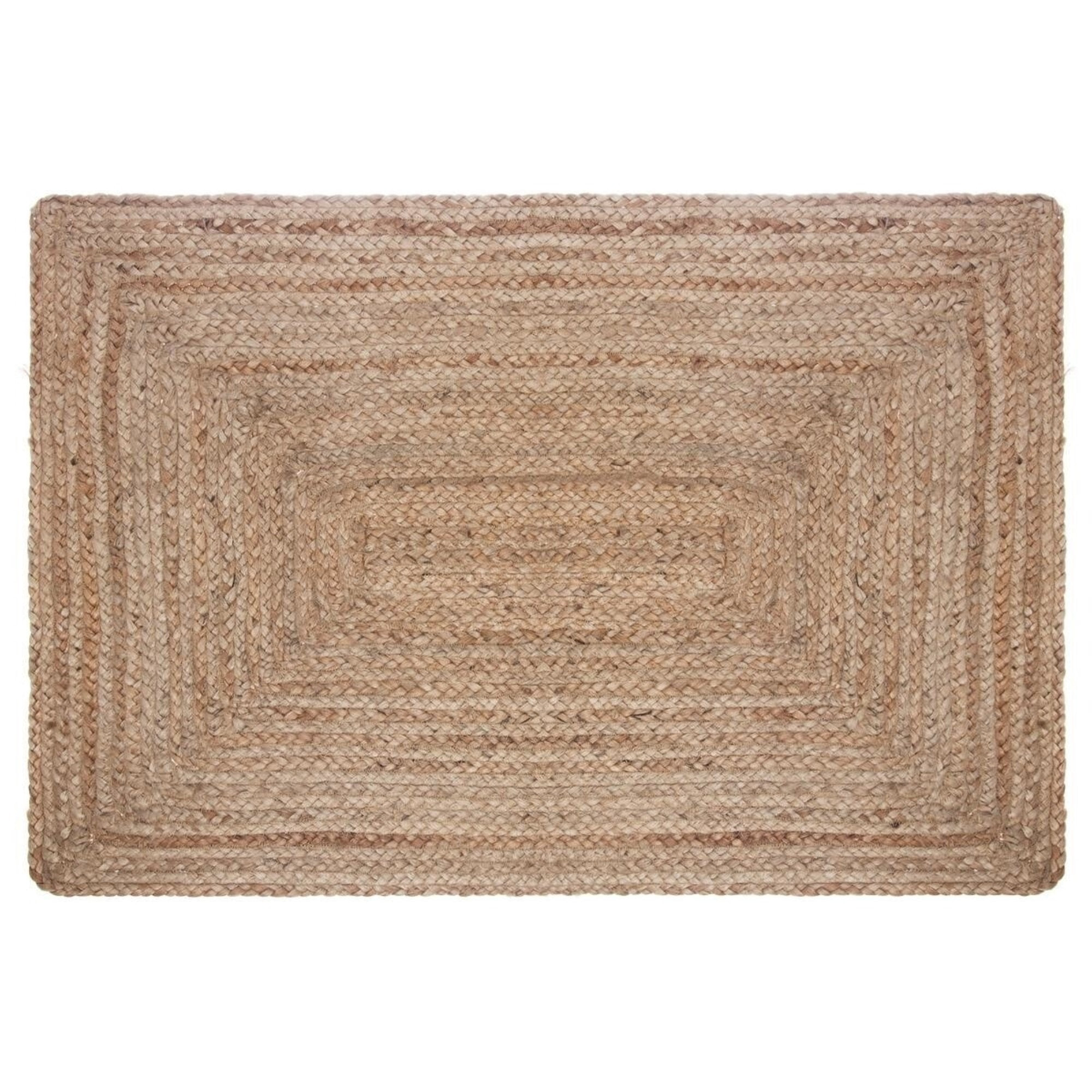 Alfombra de yute natural 60x90 cm scalpers home