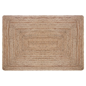 Alfombra de yute natural 60x90 cm scalpers home