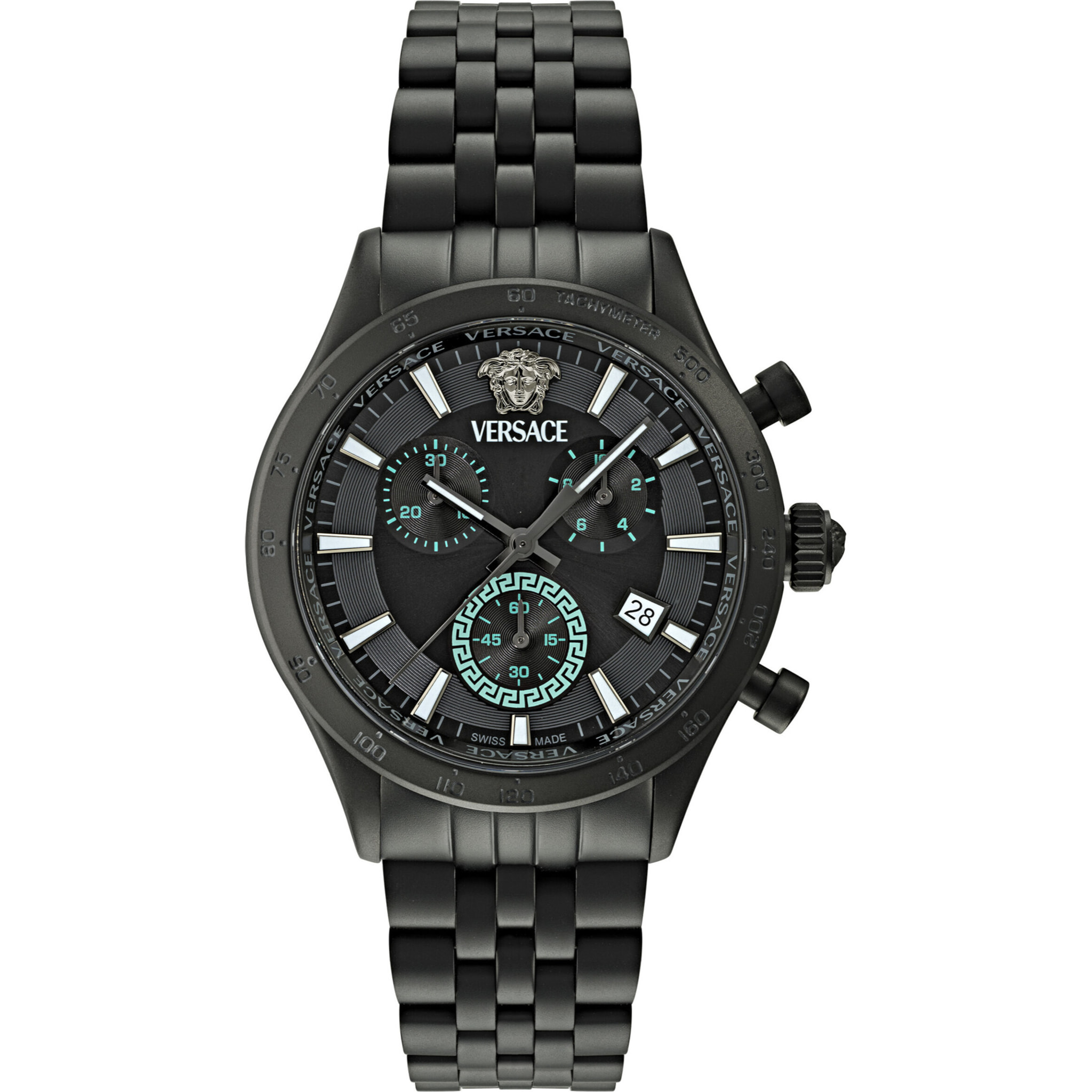 Versace Quartz Chronograph Watch Hell.chr Petite Spec. (Wc-Cfa)