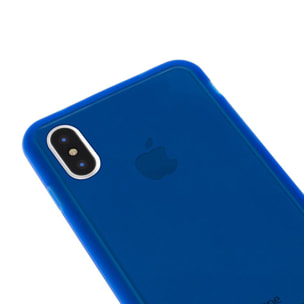 CARCASA TPU TRANSPARENTE CON COLOR IPHONE X